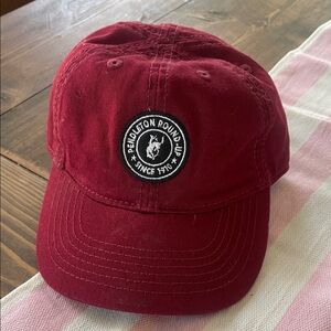 Red Pendleton Round-Up Cap infant/ toddler